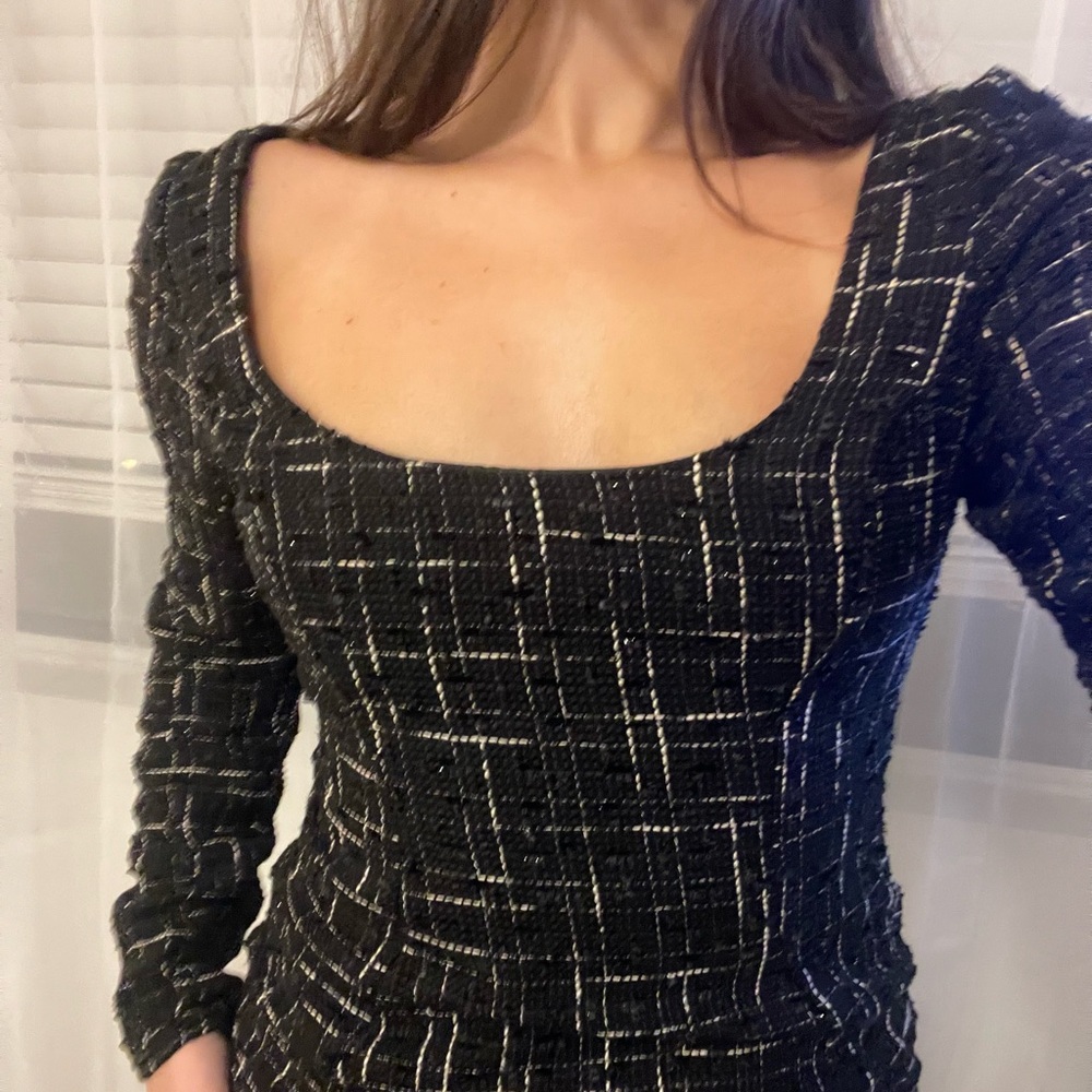 ASOS mini dress with scoop neck